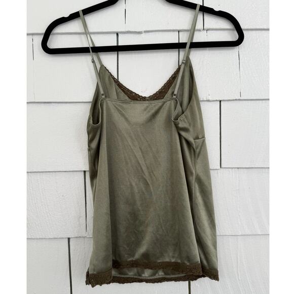 Vintage Xhilaration Women's Med Y2K Babydoll Cami Satin Dainty Coquette Tank Top - Picture 2 of 8